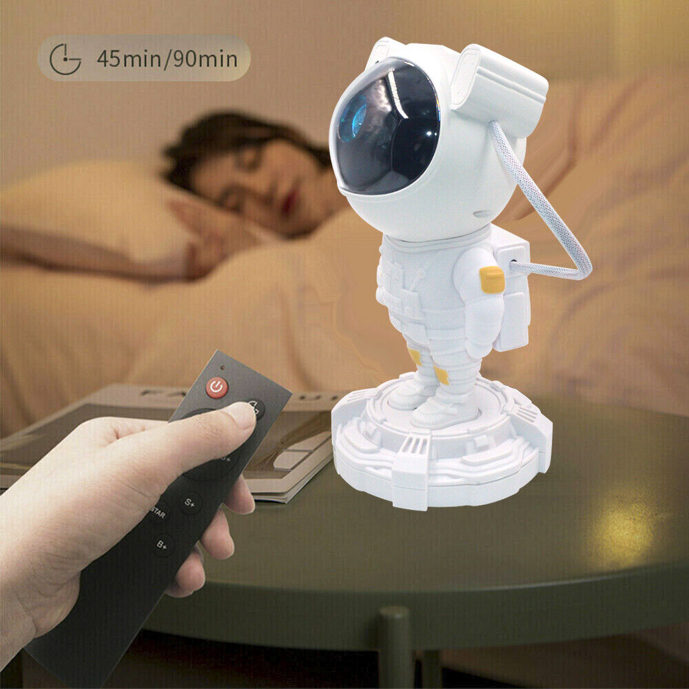 USB LED Astronaut Projector Light Starry Night Light Bedside Table Lamps Speaker