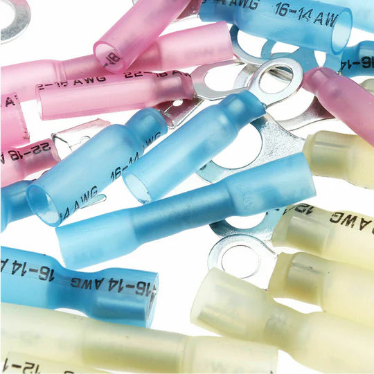 240PCS HEAT SHRINK WIRE CONNECTORS ELECTRICAL CRIMP MARINE AUTOMOTIVE TERMINALS