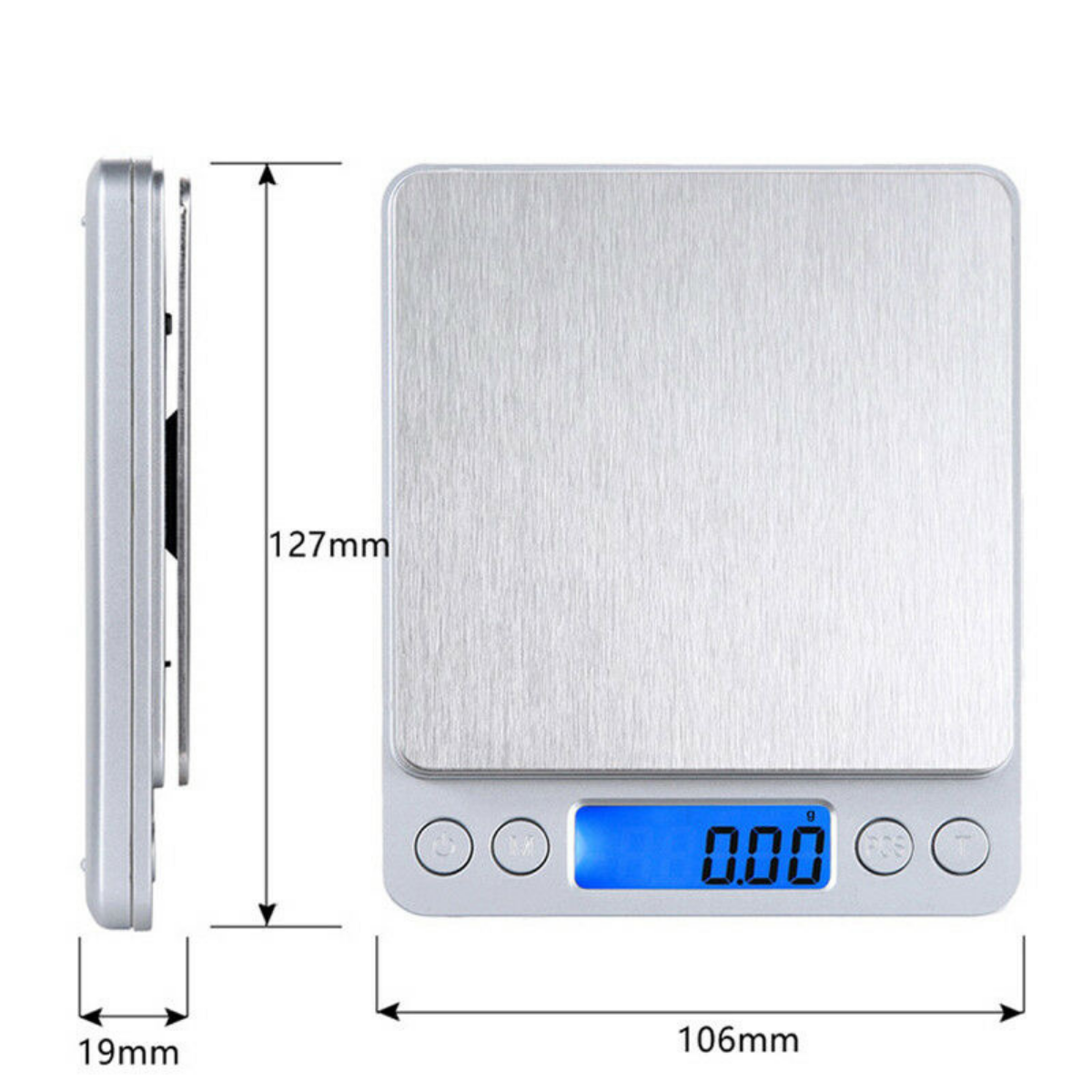 LCD Electronic 3KG/0.1g Kitchen Food Scale Digital Balance Weight Postal Scales