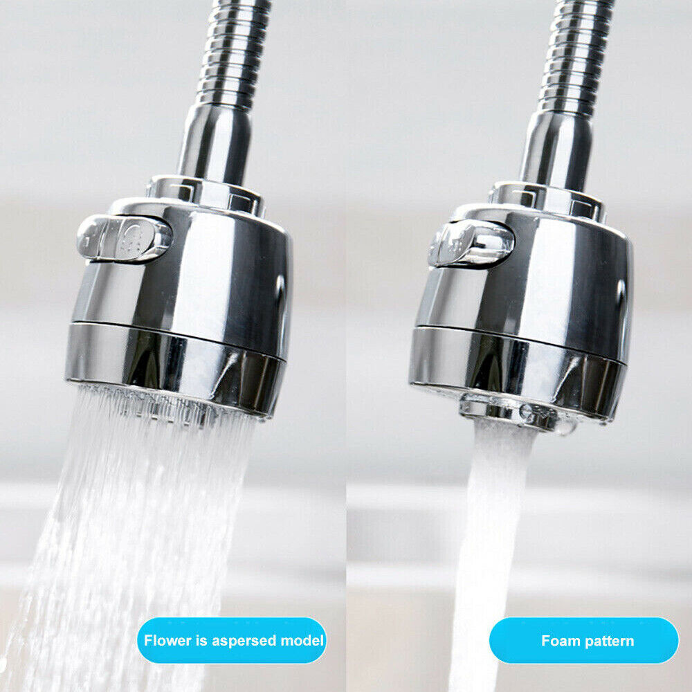 360° Saving Kitchen faucet extender Aerator Spray Sprayer Sink Tap Head Water