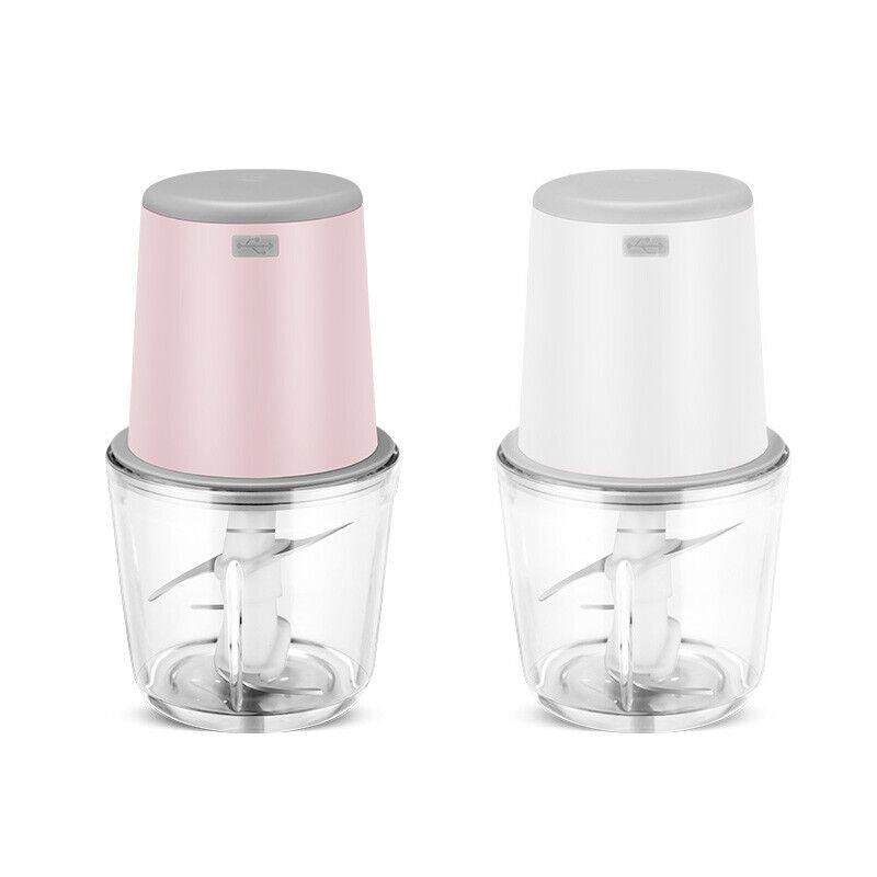 600ML Electric Garlic Food Chopper Vegetable Chopper Grinder Blender Crusher