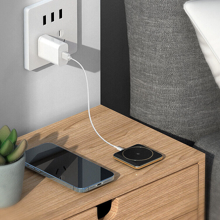 Slim Portable Mini Qi Charger Magnetic Wireless Power Bank 10000mAh