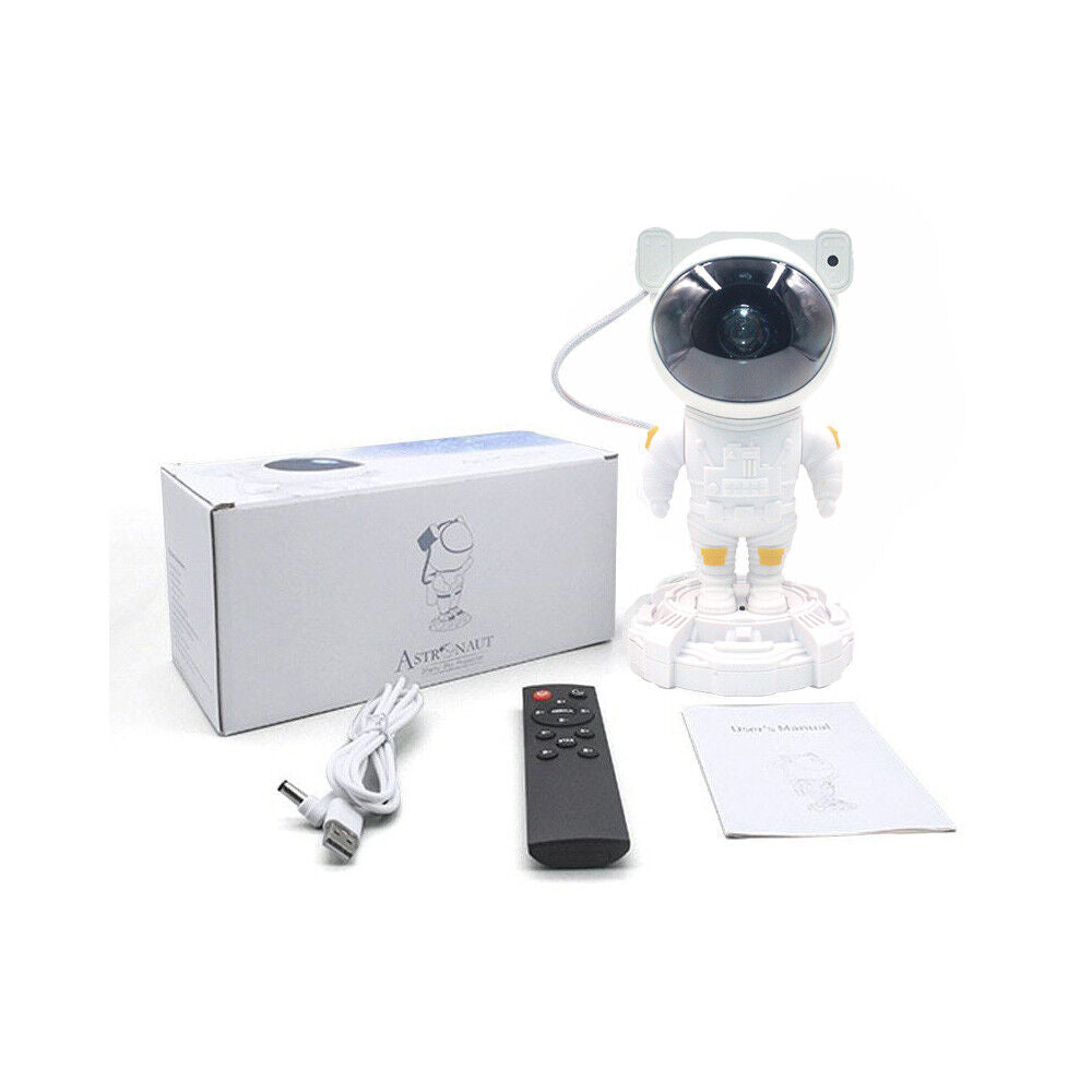 USB LED Astronaut Projector Light Starry Night Light Bedside Table Lamps Speaker