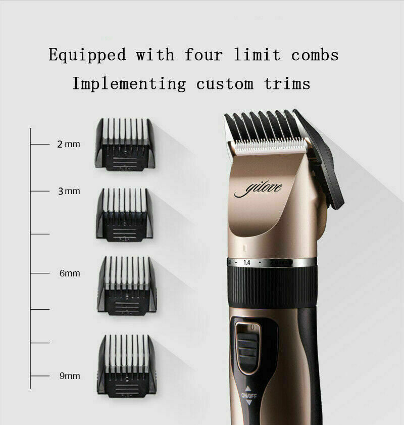 Hover to zoom Have one to sell? Sell it yourself Professional Hair Clippers Men cordless hair trimmers washable Beard Trimmer