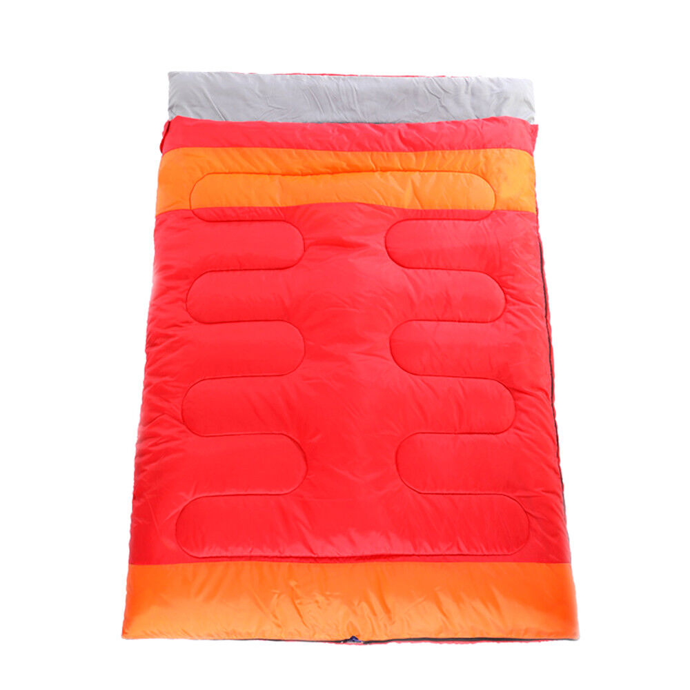 -10°C Double Outdoor Camping Sleeping Bag Hiking Thermal Winter 220x150cm