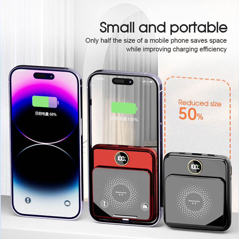 10000mAh 4 USB Backup External Battery Power Bank Fast Charger For Cell Phone
