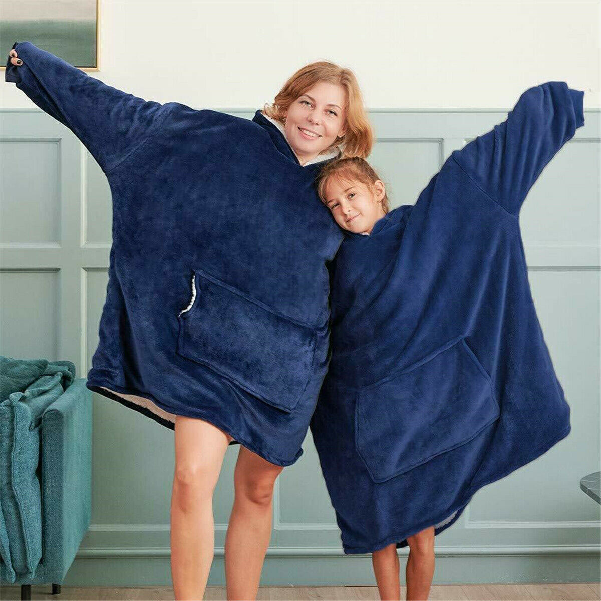 Blanket Sweatshirt Ultra Plush Blanket Soft & Warm