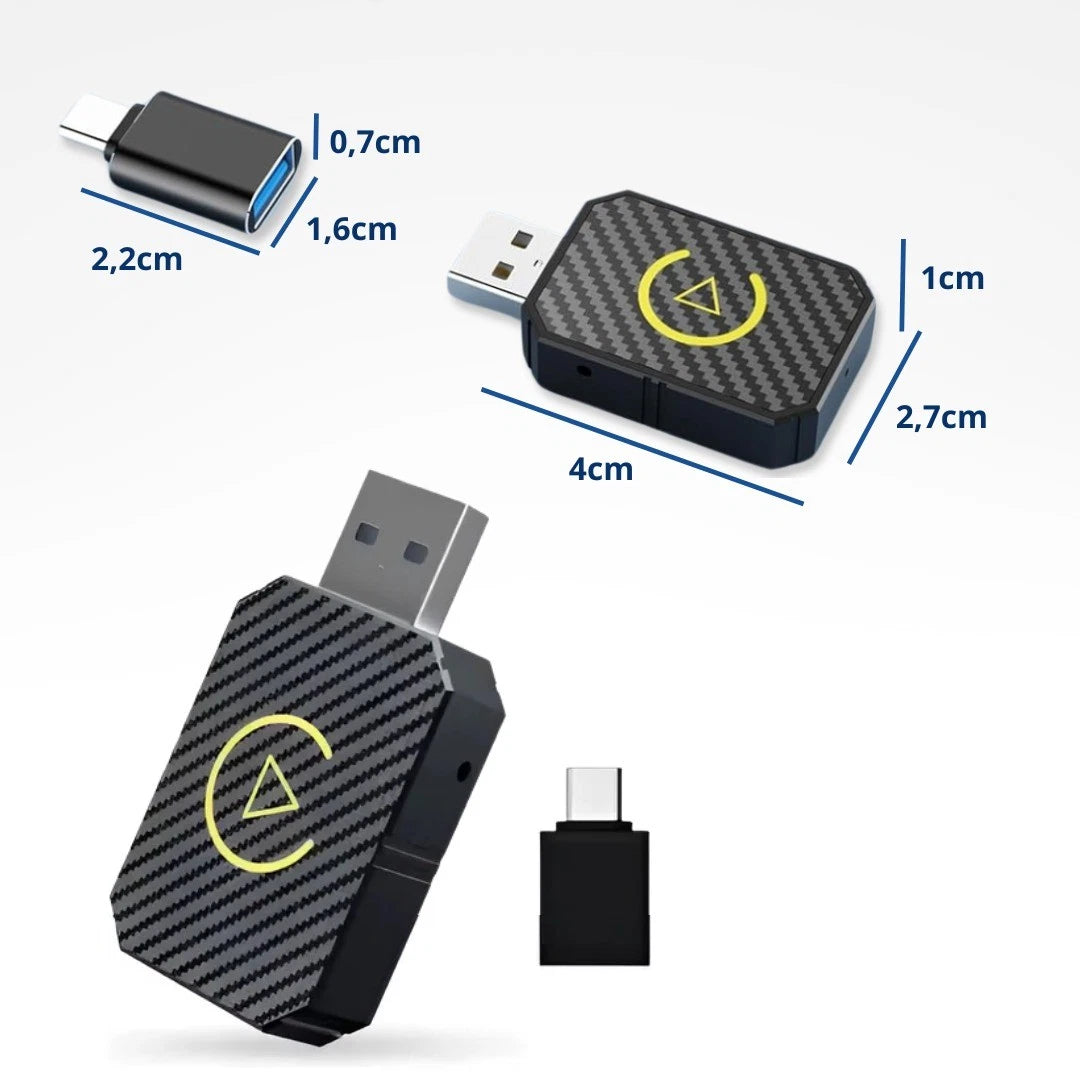 USB Wireless CarPlay Adapter For iPhone Apple Wireless Carplay Dongle Plug Play