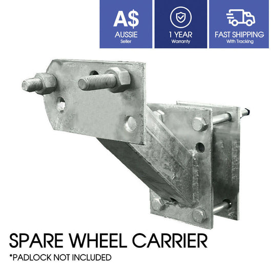 Spare Wheel Carrier Holder Camper Trailer Caravan Boat Holden Ford Landcruiser
