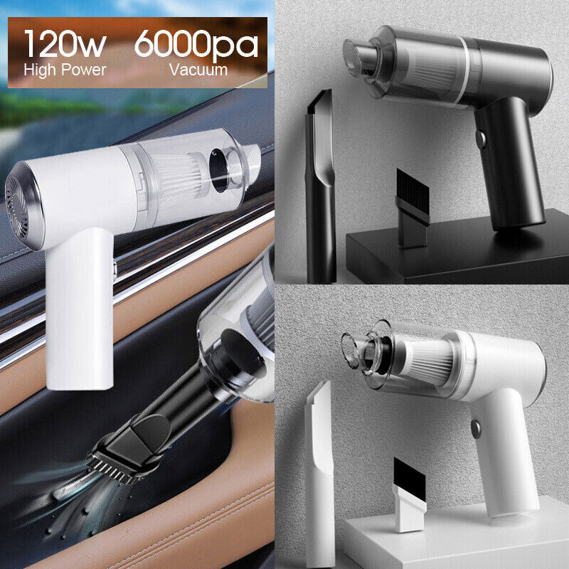 USB Rechargeable Wireless Vacuum Cleaner Car Handheld Vaccum Mini Power Suction