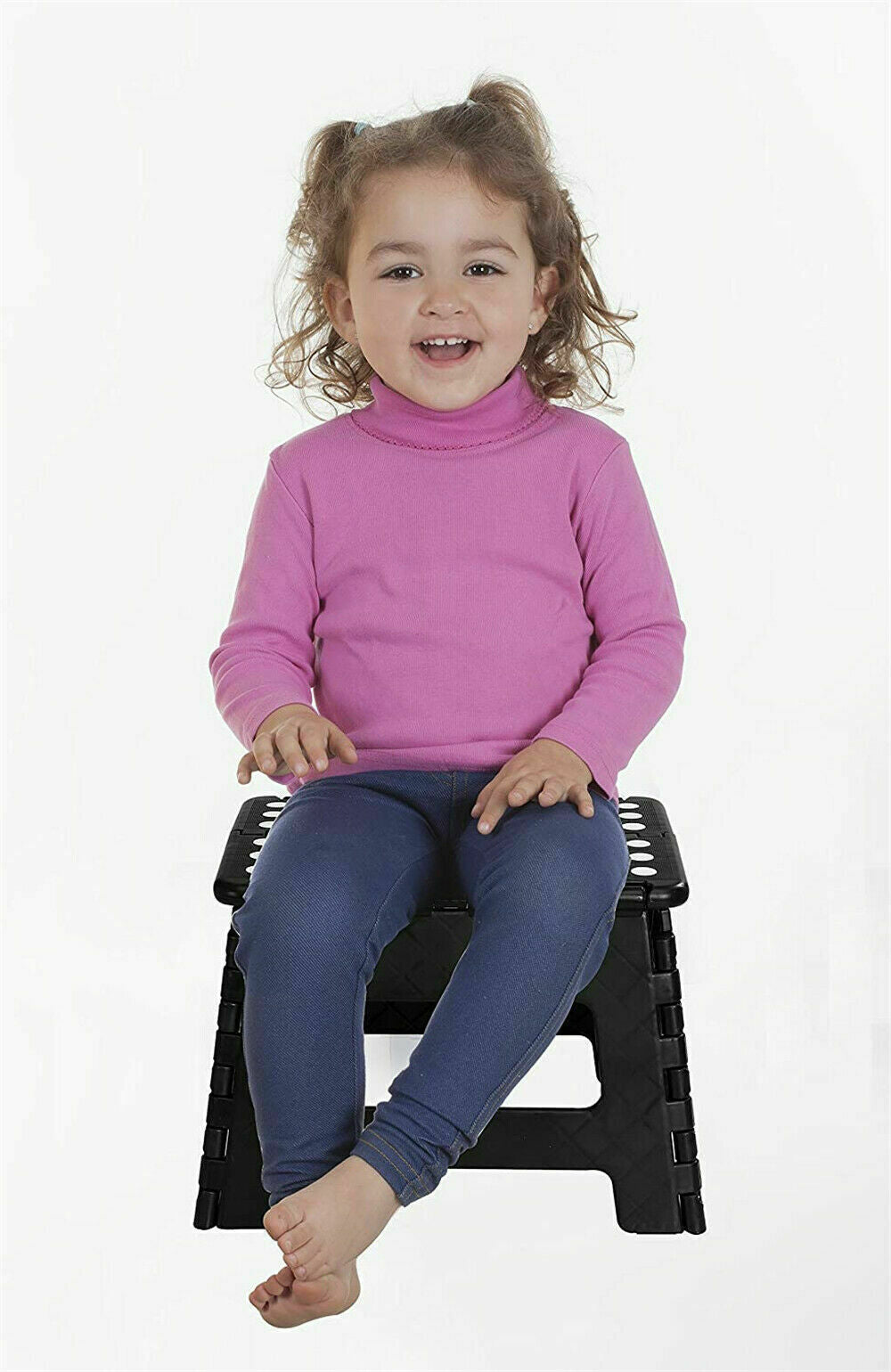 22x22x29cm Step Stool Folding Anti-Slip Portable Flat Outdoor Store Chair Ladder