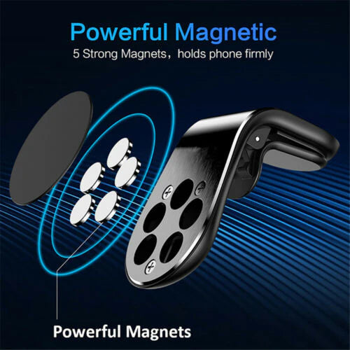 360° CAR MAGNETIC AIR VENT MOUNT BRACKET HOLDER STAND MOBILE PHONE GPS UNIVERSAL