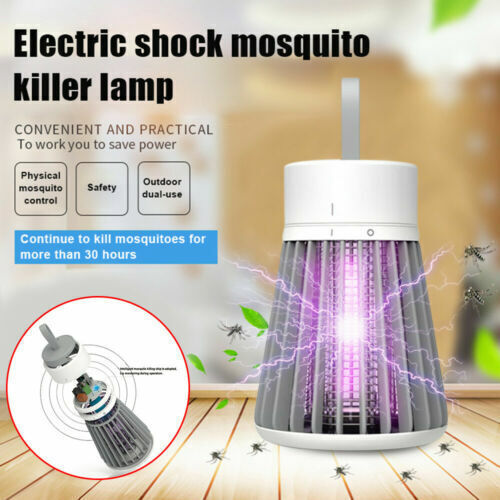 Electric LED Mosquito Catcher Lamp Light Insect Killer Fly Bug Zapper Trap AU