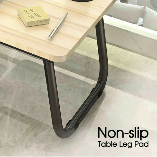 FOLDABLE LAPTOP STAND DESK TABLE TRAY BED STUDY PORTABLE ADJUSTABLE
