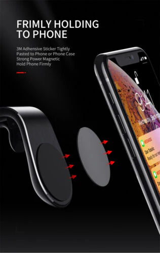 360° CAR MAGNETIC AIR VENT MOUNT BRACKET HOLDER STAND MOBILE PHONE GPS UNIVERSAL