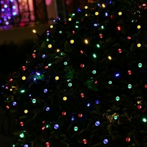 Solar Fairy String Lights 100/200/500 LED Outdoor Garden Christmas Party Decor