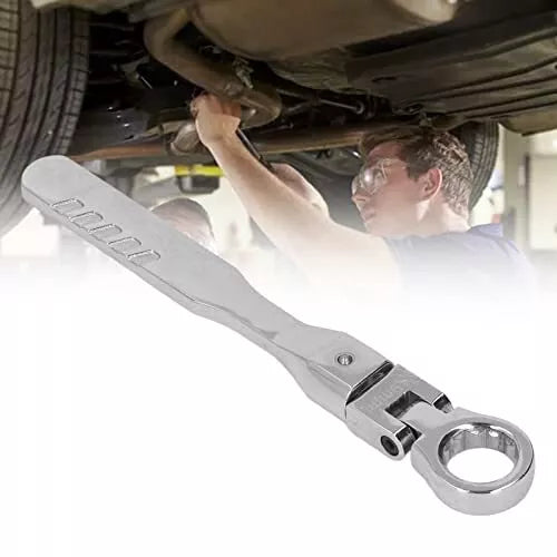 8in1 Ratchet Wrench, Steel Various Sizes Wide Application Drive Wrench 180° Head