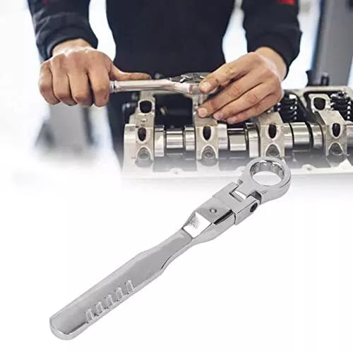 8in1 Ratchet Wrench, Steel Various Sizes Wide Application Drive Wrench 180° Head