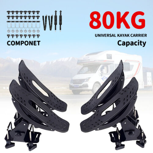 Universal Kayak Carrier Saddle Watercraft Roof Rack Arm Canoe Loader
