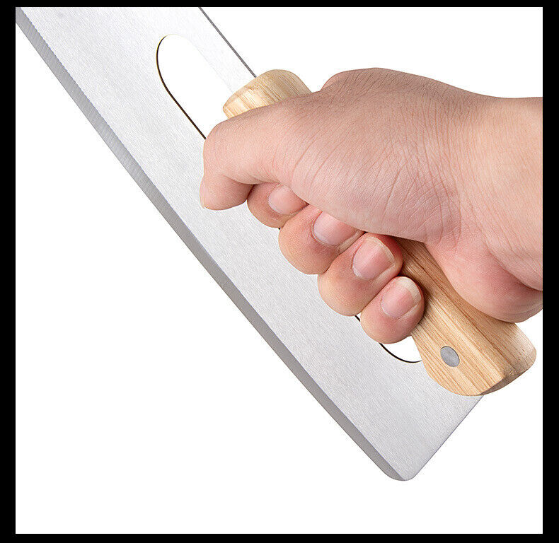 Kitchen Pizza Cutter Rocker Blade Slicer 35CM Stainless Steel +Protective Cover