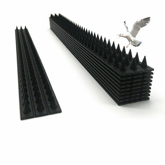 12pcs Bird Spikes Human Cat Possum Mouse Pest Control Spiked Fence Wall