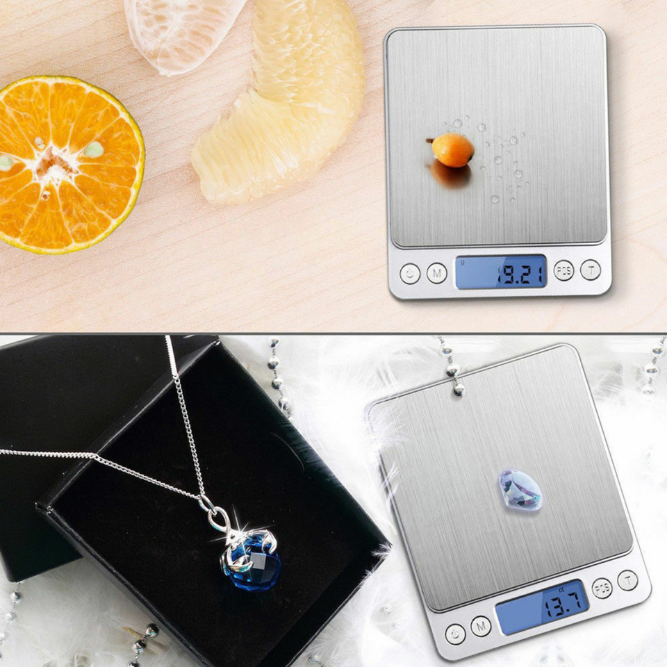 LCD Electronic 3KG/0.1g Kitchen Food Scale Digital Balance Weight Postal Scales