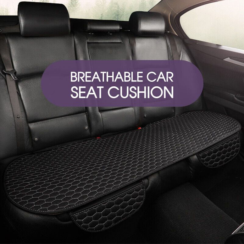 Universal Cotton Linen Car Seat Cushion Rear Seat Lined Pad Preotect Cover