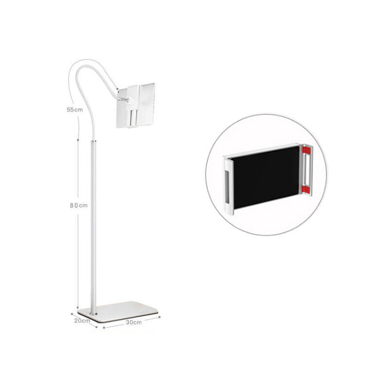Adjustable Floor Stand Bed Lazy Mount Holder Arm Bracket For Phone Tablet iPad