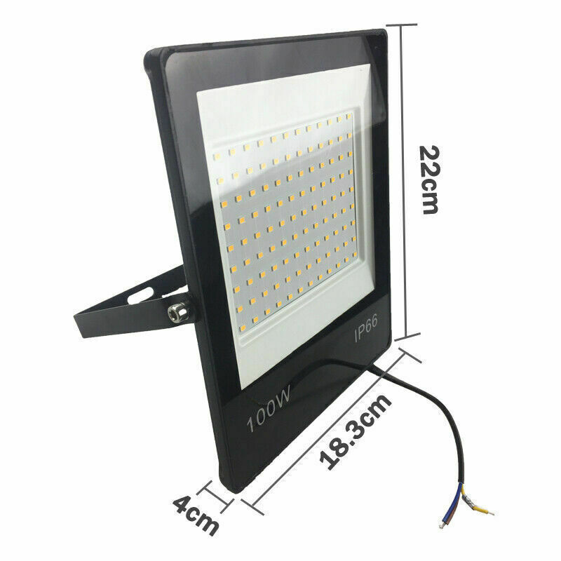 LED Flood light 50/100/200W IP66 Outdoor Spotlight 240V Cool/Warm White