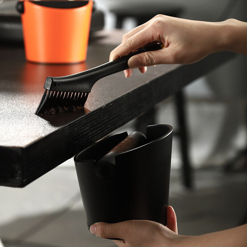 PRO Coffee Knock Bin CREMA Espresso Grinds Tamper Waste Box Container Tamp Tube