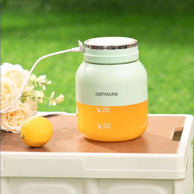 800ML Wireless Outdoor Portable Electric Juicer Leak Proof Juice Extractor