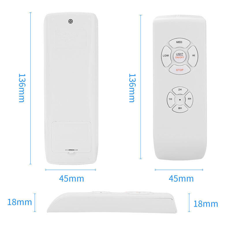 Ceiling Fan Lamp Remote Controller Kit Timing Wireless Intelligent Switch