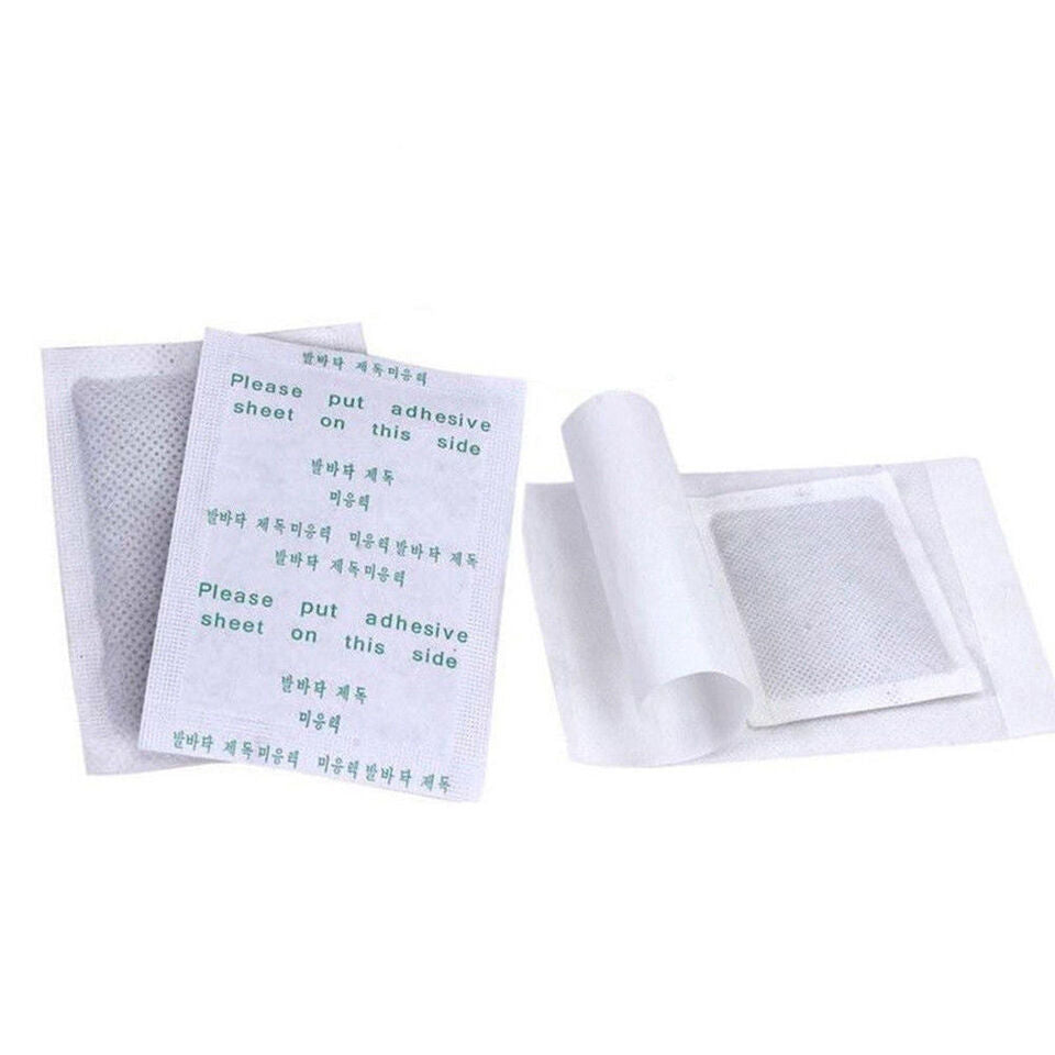 10pcs Detox Foot Patch Pads Natural plant Toxin Removal Sticky Adhesives