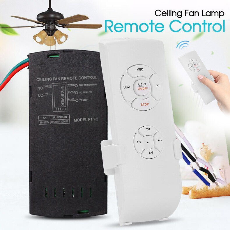 Ceiling Fan Lamp Remote Controller Kit Timing Wireless Intelligent Switch