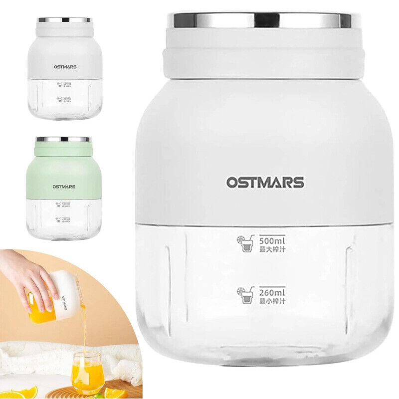800ML Wireless Outdoor Portable Electric Juicer Leak Proof Juice Extractor