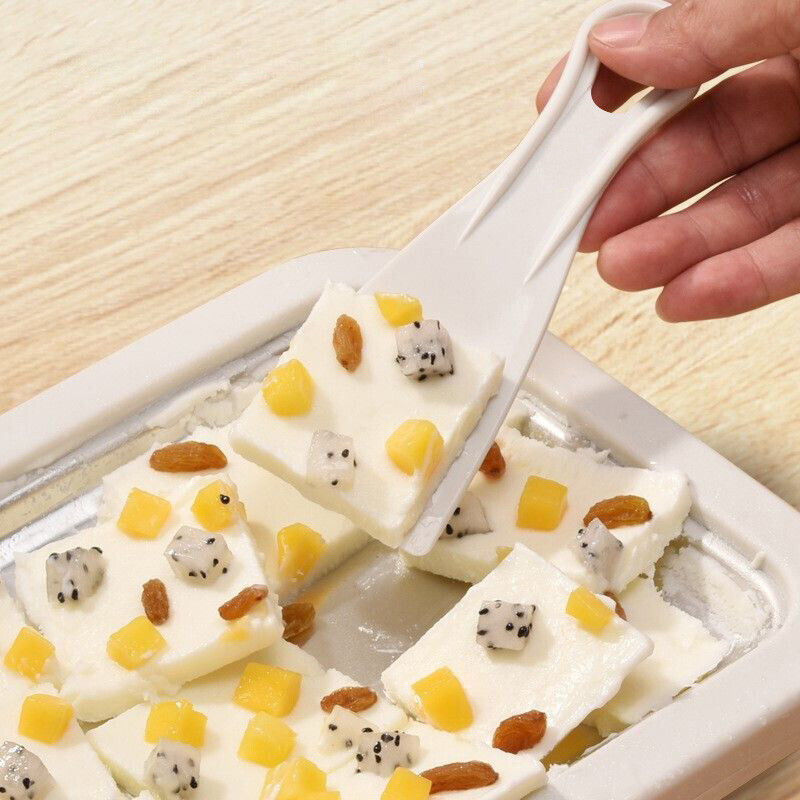 Ice Cream Maker Yogurt Frozen Pan Mini Fried Yogurts Machine Rolled Homemade DIY