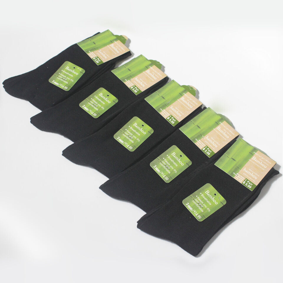1 Pair Mens Pairs Bamboo Work Socks Bamboo Socks Work Heavy Duty Cushion Natural Fibre