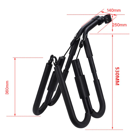 SURFBOARD MOTORCYCLE RACK SURFING BOARD CARRIER MOUNT HOLDER