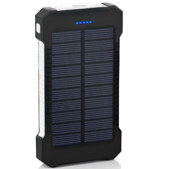 50000mah Dual USB Solar Power Bank Portable External Battery Phone Charger