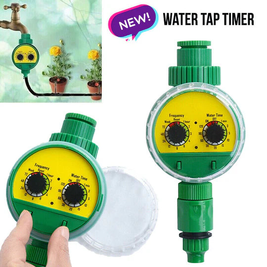Electronic Water Tap Timer For Garden Hose AUTO Watering Irrigation Co ...