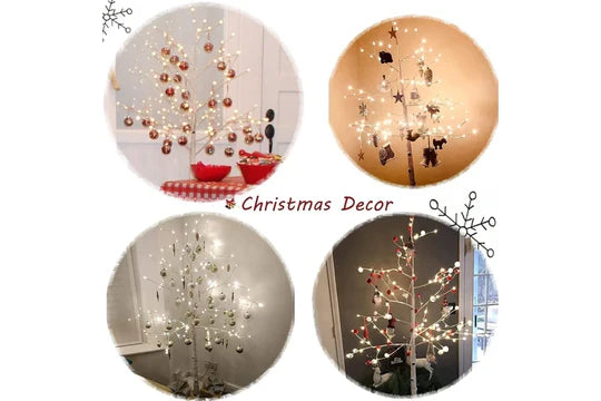 1.8M LED Decorative Tree Lights for Bedroom Christmas Landscaping