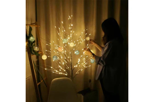 1.8M LED Decorative Tree Lights for Bedroom Christmas Landscaping