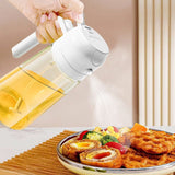 2 IN 1 SPRAY BOTTLE KITCHEN COOKING OIL DISPENSER DUAL-PURPOSE SAUCE SPRAYER