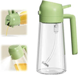 2 IN 1 SPRAY BOTTLE KITCHEN COOKING OIL DISPENSER DUAL-PURPOSE SAUCE SPRAYER