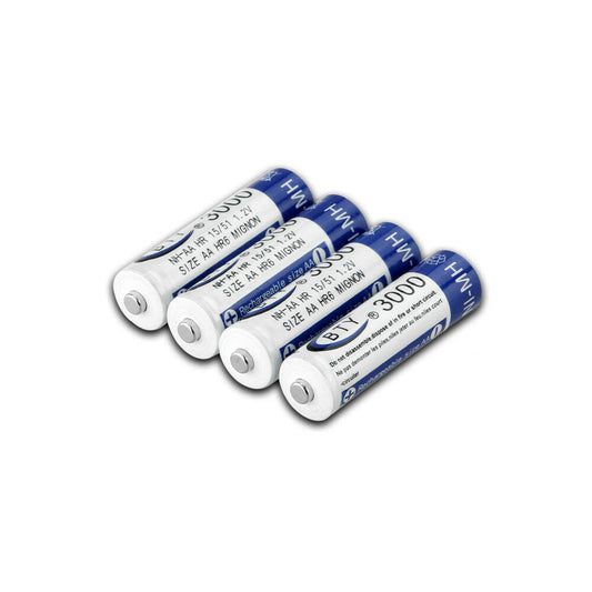 Rechargeable Battery NI-MH 1.2V 3000mAh AA/1000mAh AAA Recharge Batteries