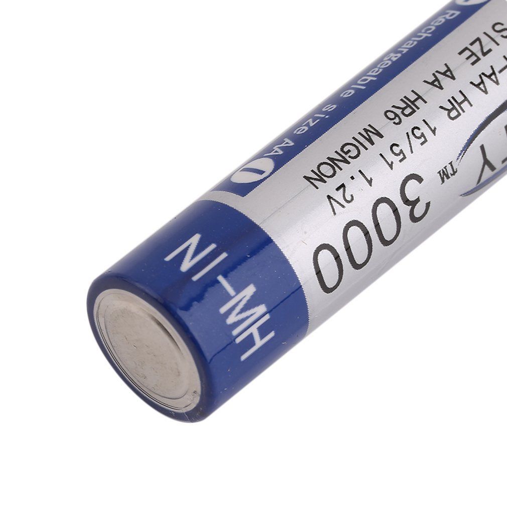 Rechargeable Battery NI-MH 1.2V 3000mAh AA/1000mAh AAA Recharge Batteries