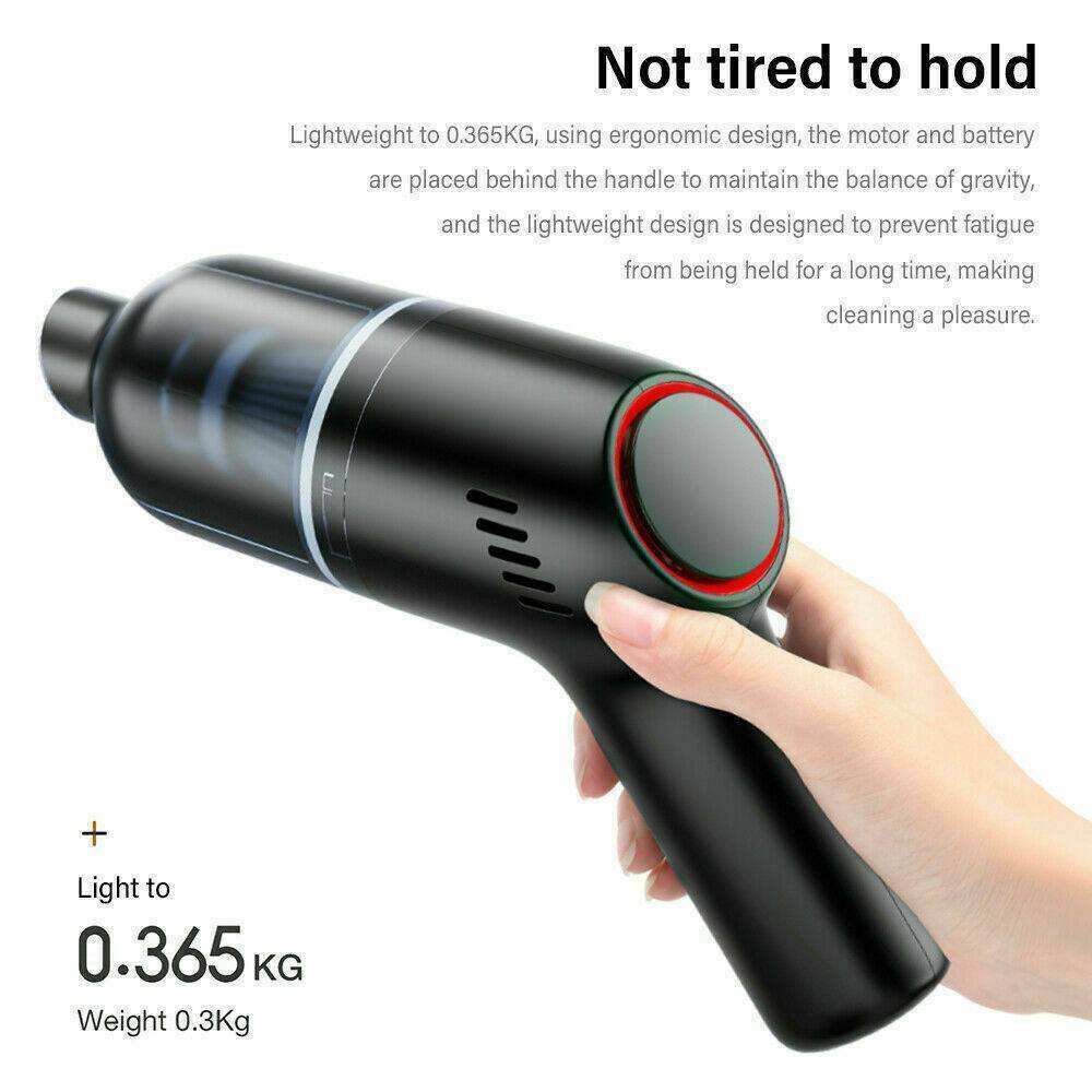 Car Handheld Vacuum Cleaner Cordless Wet Dry Portable Mini Home Duster 8000Pa