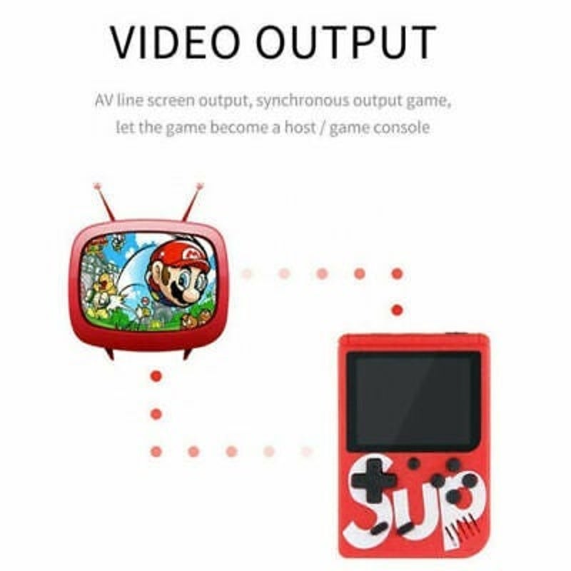 400 In 1 SUP Portable Video Game Handheld Retro Classic Gameboy Console