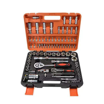 94PCS Ratchet Box Socket Set Box Set Spanner Set Wrench Set Tools Set