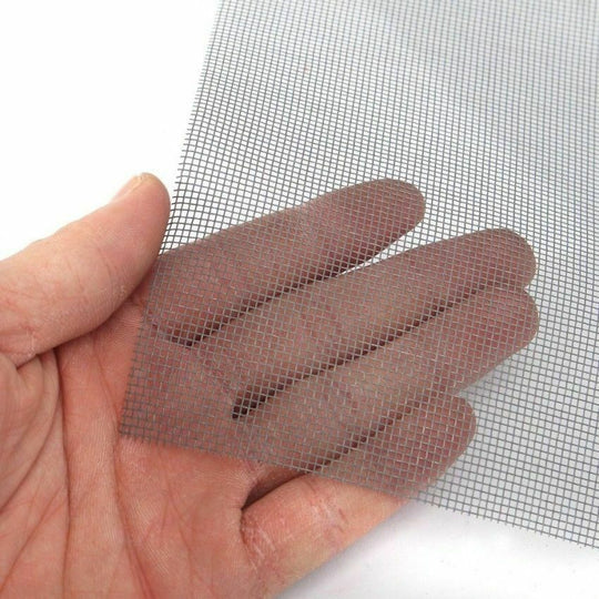 ROLL INSECT FLYWIRE WINDOW FLY SCREEN NET MESH FLYSCREEN BLACK/ GREY 100FT / 30M